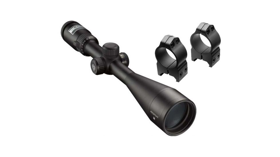 Nikon PROSTAFF 5 3.5-14x50 Rifle Scope w/BDC Reticle 6745 w/ FREE Nikon S-Series Med. Rings Black Matte Steel 16156 6745-KIT1