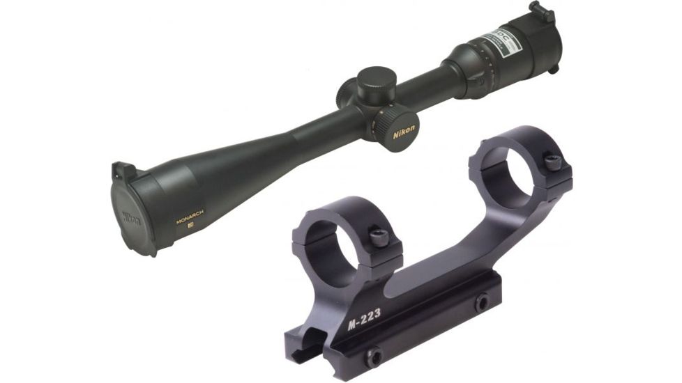 Nikon Monarch 3 5-20x44 Rifle Scope w/NP Reticle 6772 w/ Nikon M-223 XR Mount 833 6772-KIT1