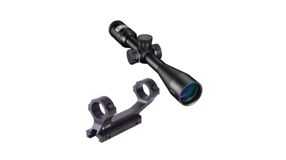 Nikon M-223 4-16x42mm Rifle Scope, BDC 600 Reticle 8493 w/ Standard M-223 Mount 8493-KIT2