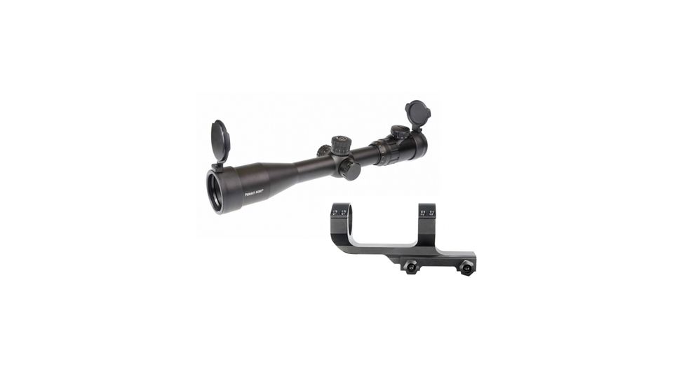 Primary Arms Classic 4-16X44mm Rifle Scope - Illuminated Mil Dot Scope PA416X w/ Deluxe AR15 30mm Scope Mount