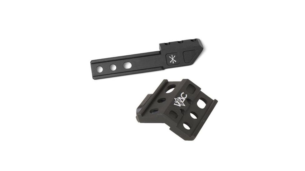 Unity Tactical Micro Hub, Black FUS-MHB MFA W/ Unity Tactical Light Wing - Left, Black FUS-LWLB FUS-MHB-KIT7