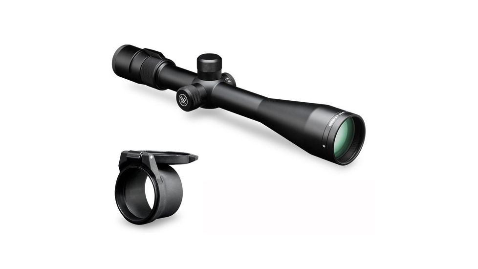 Vortex Viper PA 6.5-20x50 mm Rifle Scope, 30 mm Tube, Second Focal Plane, Black, Hard Anodized, Non-Illuminated Dead-Hold BDC Reticle, MOA Adjustment, w/ Vortex Defender Flip Cap, VPR-M-06BDC-KIT1