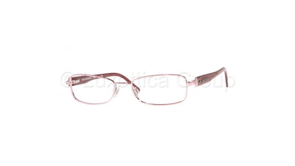 Burberry BE1066 Bifocal Eyeglasses Light Pink Frame / 50 mm Prescription Lenses, 1030-5017