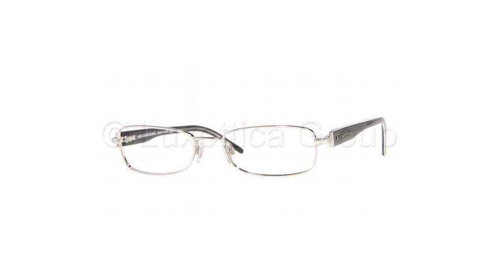 Burberry BE1066 Bifocal Eyeglasses Silver Frame / 50 mm Prescription Lenses, 1005-5017