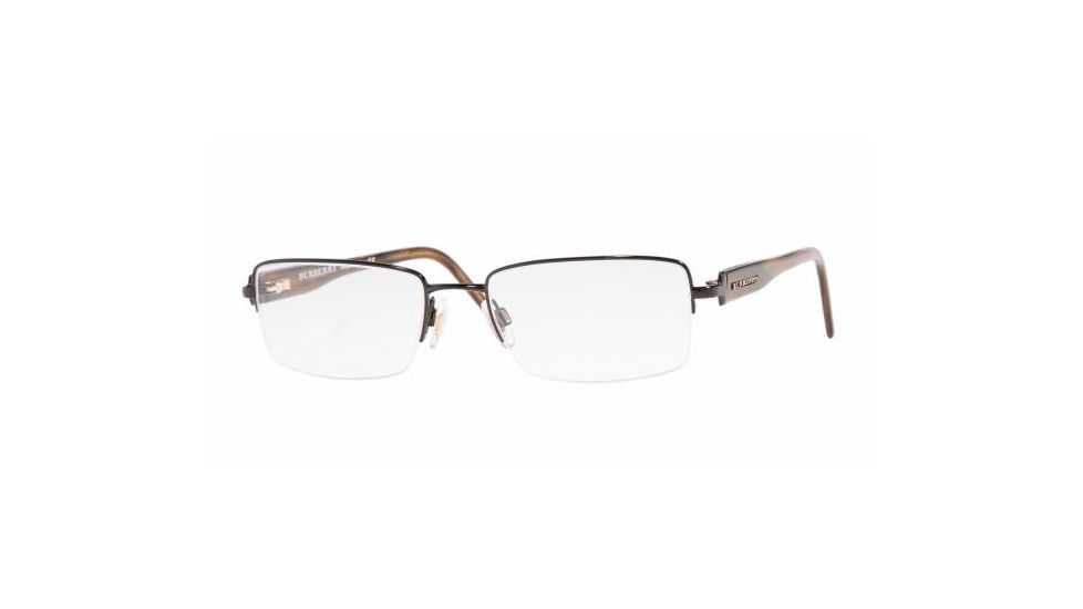 Burberry BE1067 Bifocal Eyeglasses Dark Brown Frame / 50 mm Prescription Lenses, 1031-5018