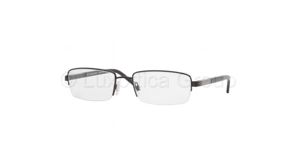 Burberry BE1095 Bifocal Eyeglasses, Shiny Black Frame / 51 mm Prescription Lenses, 1051 5118