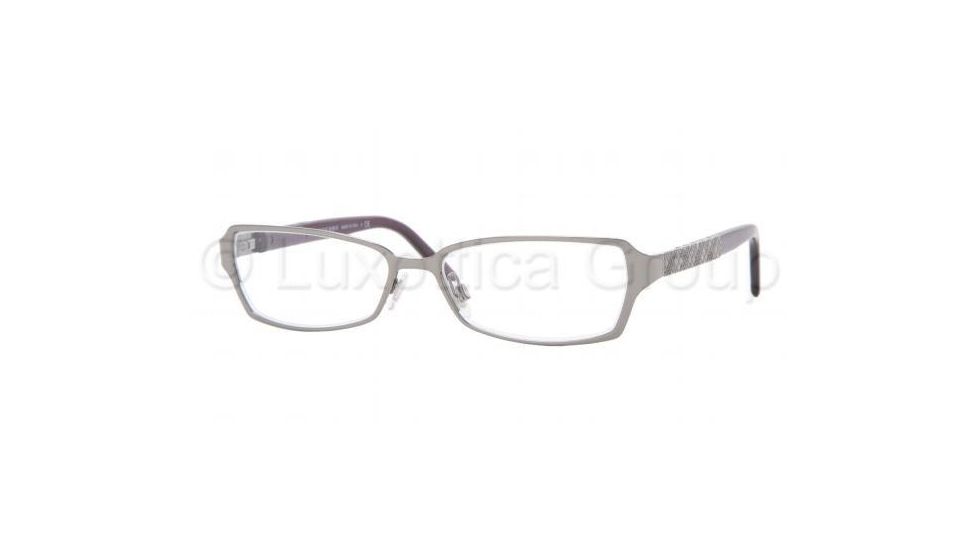 Burberry BE1141 Progressive Eyeglasses - Gunmetal Demo Lens Frame / 51 mm Prescription Lenses, 1003-5116