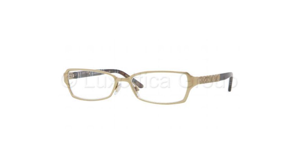 Burberry BE1141 Progressive Eyeglasses - Havana Demo Lens Frame / 51 mm Prescription Lenses, 1077-5116