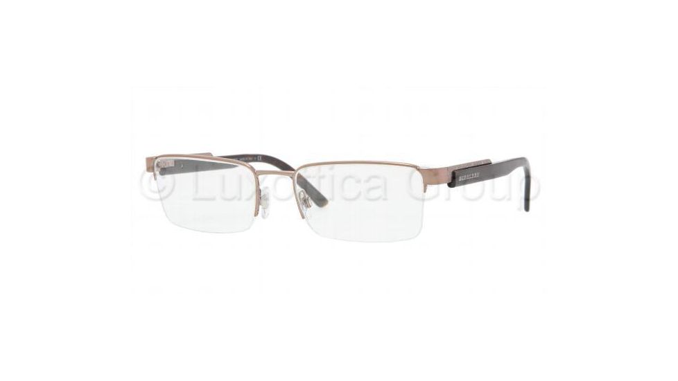 Burberry BE1144 Progressive Eyeglasses Dark Copper Frame / 54 mm Prescription Lenses, 1016-5418