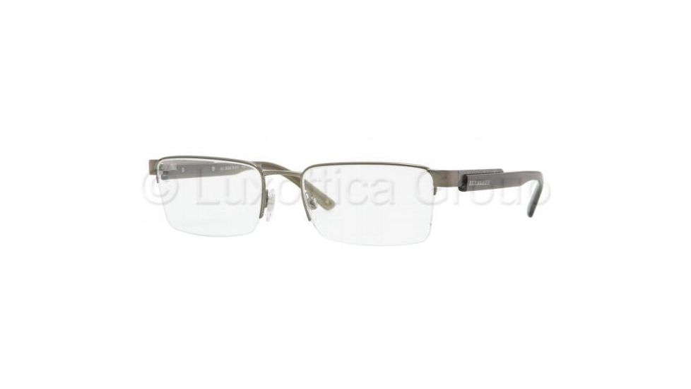 Burberry BE1144 Progressive Eyeglasses Green Frame / 52 mm Prescription Lenses, 1079-5218
