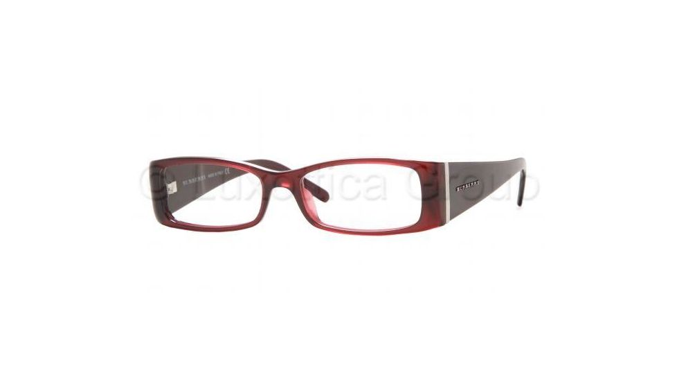 Burberry BE2019 Bifocal Eyeglasses Oxblood Frame / 49 mm Prescription Lenses, 3014-4915