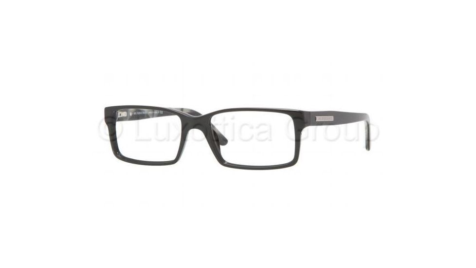 Burberry BE2074 Progressive Eyeglasses Black Frame / 52 mm Prescription Lenses, 3001-5216