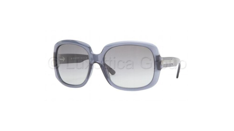 Burberry BE4051 Bifocal Sunglasses Marine Gray Frame / 56 mm Prescription Lenses, 301311-5617