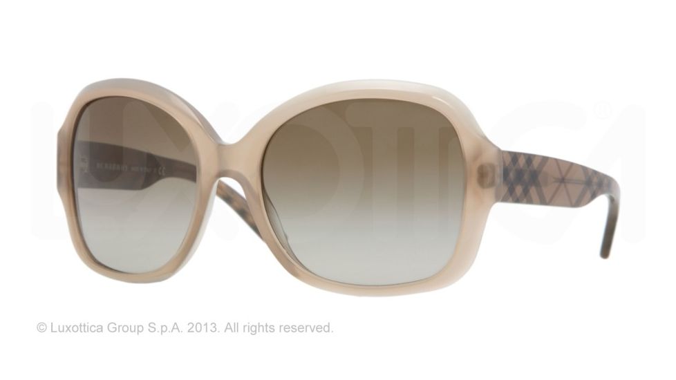 Burberry BE4058M Progressive Prescription Sunglasses BE4058M-316613-57 - Lens Diameter 57 mm, Lens Diameter 57 mm, Frame Color Beige