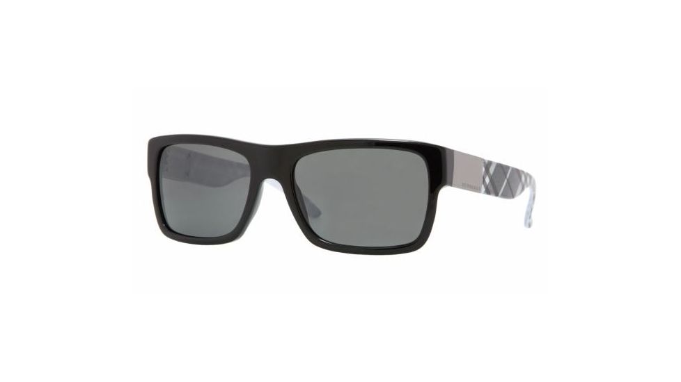 Burberry BE4065 Bifocal Sunglasses Black Frame / 55 mm Prescription Lenses, 316987-5517