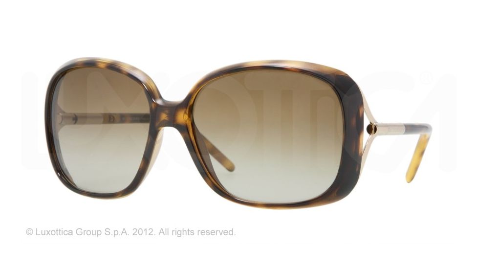 Burberry BE4068 Single Vision Prescription Sunglasses BE4068-300213-59 - Lens Diameter 59 mm, Frame Color Tortoise