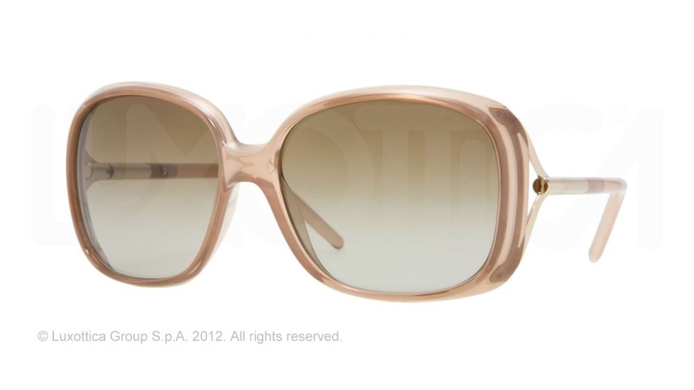 Burberry BE4068 Single Vision Prescription Sunglasses BE4068-301213-59 - Lens Diameter 59 mm, Frame Color Sepia