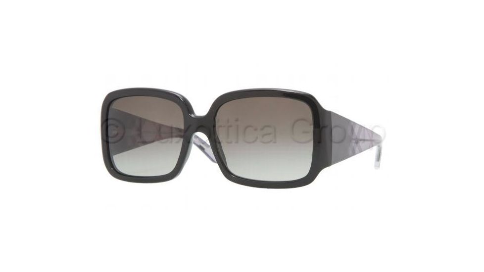 Burberry BE4073 Progressive Sunglasses - Black Frame / 55 mm Prescription Lenses, 316411-5517