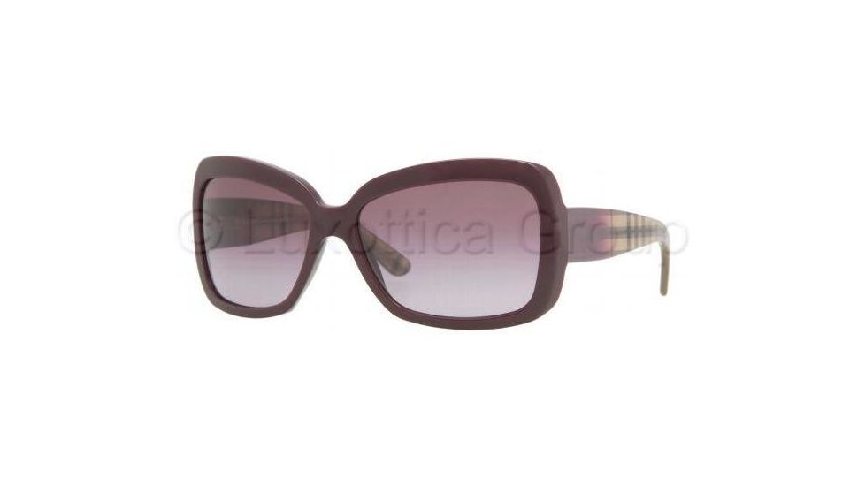 Burberry BE4074 Progressive Sunglasses - Plum Violet Frame / 58 mm Prescription Lenses, 31388H-5815