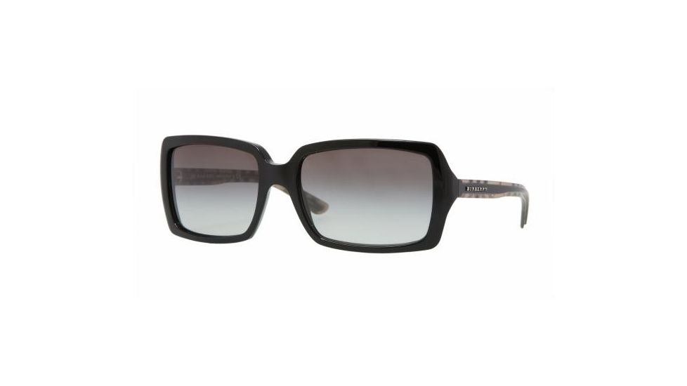 Burberry BE4075 Bifocal Sunglasses Black Frame / 56 mm Prescription Lenses, 317711-5617