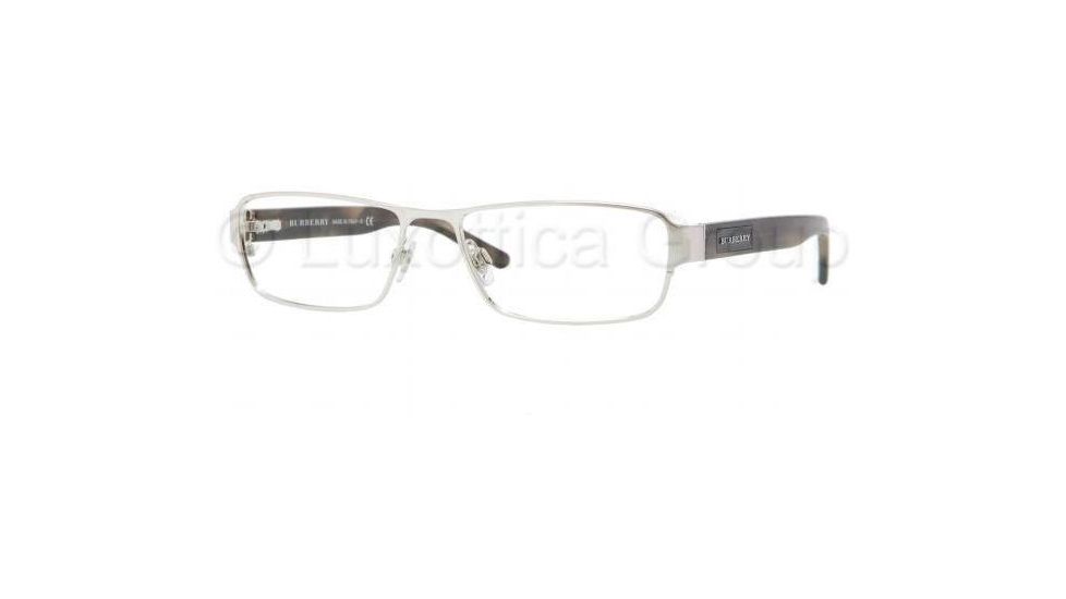 Burberry BE1213 Progressive Prescription Eyeglasses 1005-5216 - Silver Frame