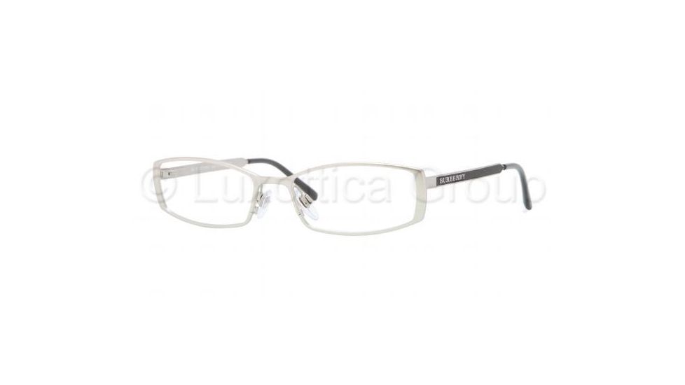 Burberry BE1238 Bifocal Prescription Eyeglasses 1159-5217 - Matte Silver Frame