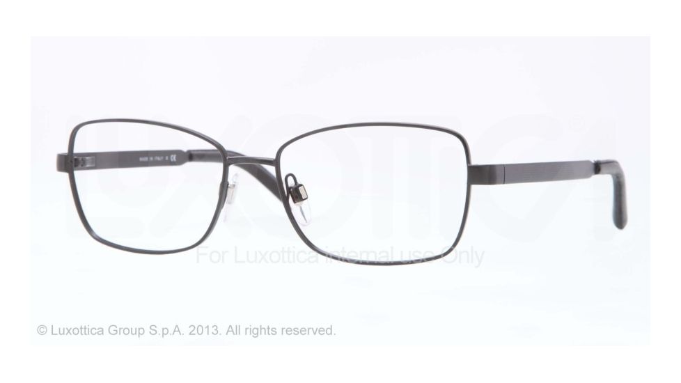 Burberry BE1259Q Bifocal Prescription Eyeglasses 1007-52 - Matte Black Frame