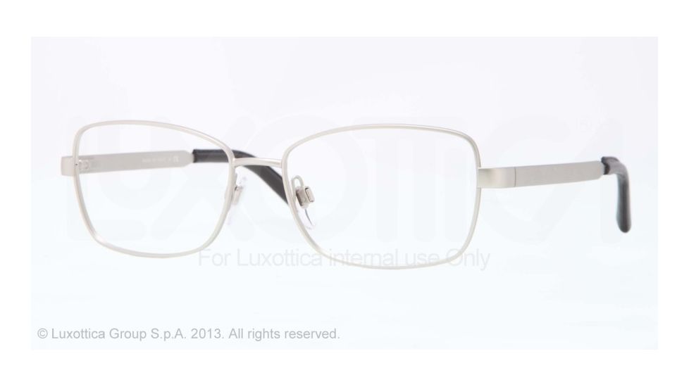 Burberry BE1259Q Bifocal Prescription Eyeglasses 1159-52 - Matte Silver Frame