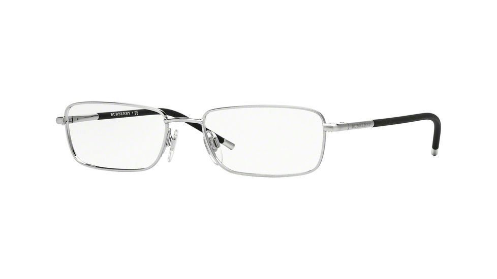 Burberry BE1268 Bifocal Prescription Eyeglasses 1159-52 - Brushed Silver Frame