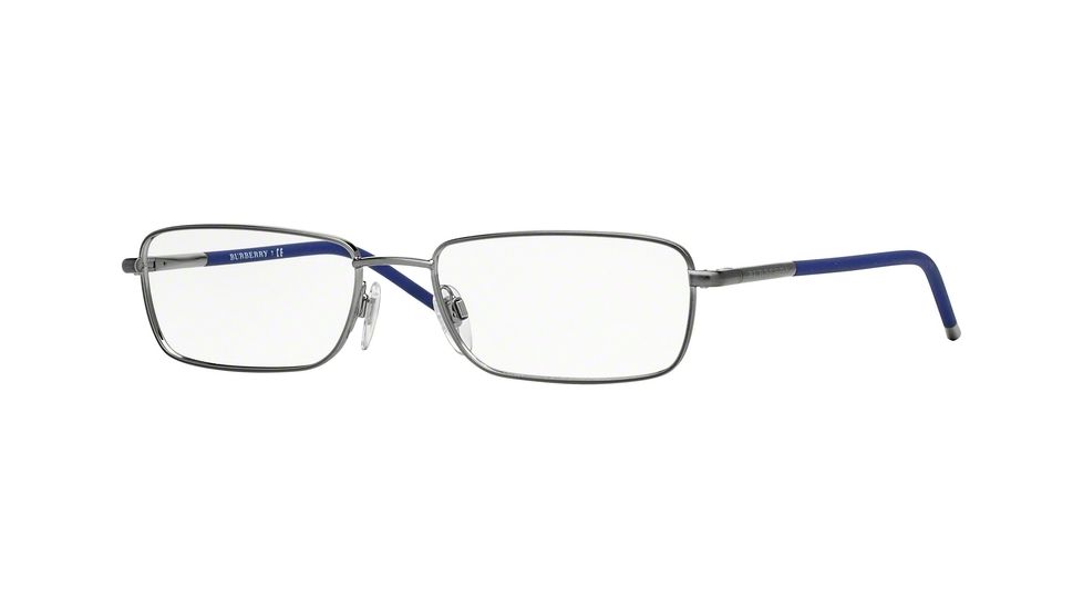 Burberry BE1268 Bifocal Prescription Eyeglasses 1206-52 - Brushed Gunmetal Frame