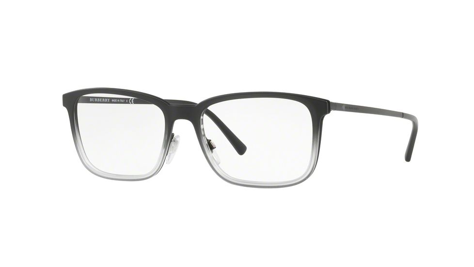 Burberry BE1315 Single Vision Prescription Eyeglasses 1007-54 - Matte Black Frame