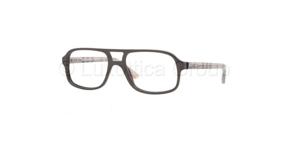 Burberry BE2088 Progressive Prescription Eyeglasses 3081-5216 - Dark Brown 