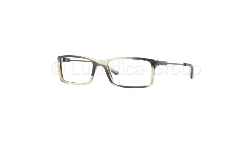 Burberry BE2113 Progressive Prescription Eyeglasses 3318-5217 - Dark Steel Frame