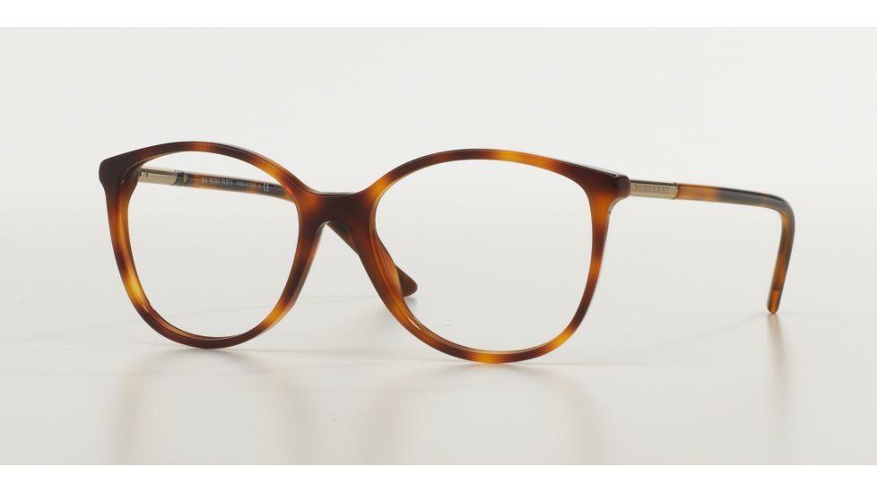Burberry BE2128 Progressive Prescription Eyeglasses 3316-5416 - Havana Frame