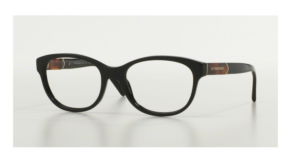 Burberry BE2151 Bifocal Prescription Eyeglasses 3001-52 - Black Frame