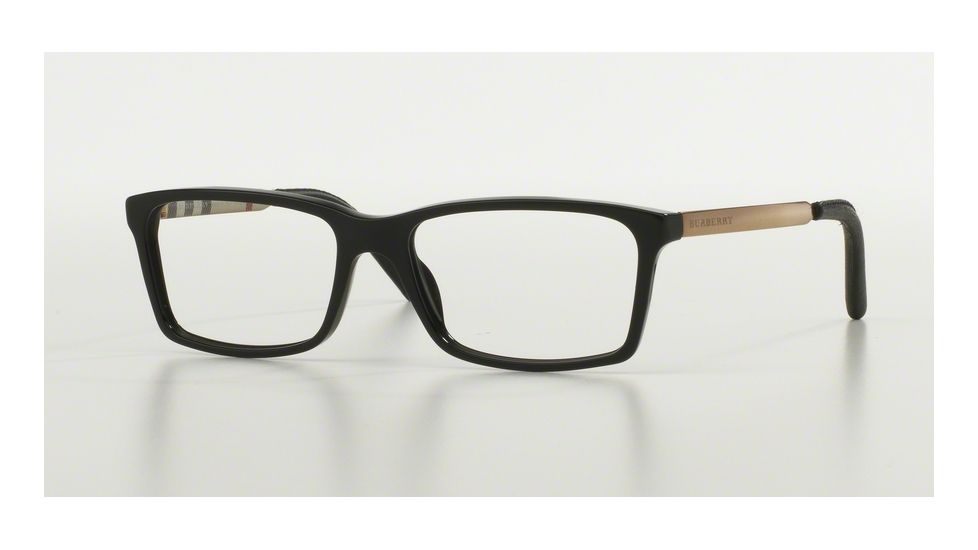 Burberry BE2159Q Bifocal Prescription Eyeglasses 3001-54 - Black Frame