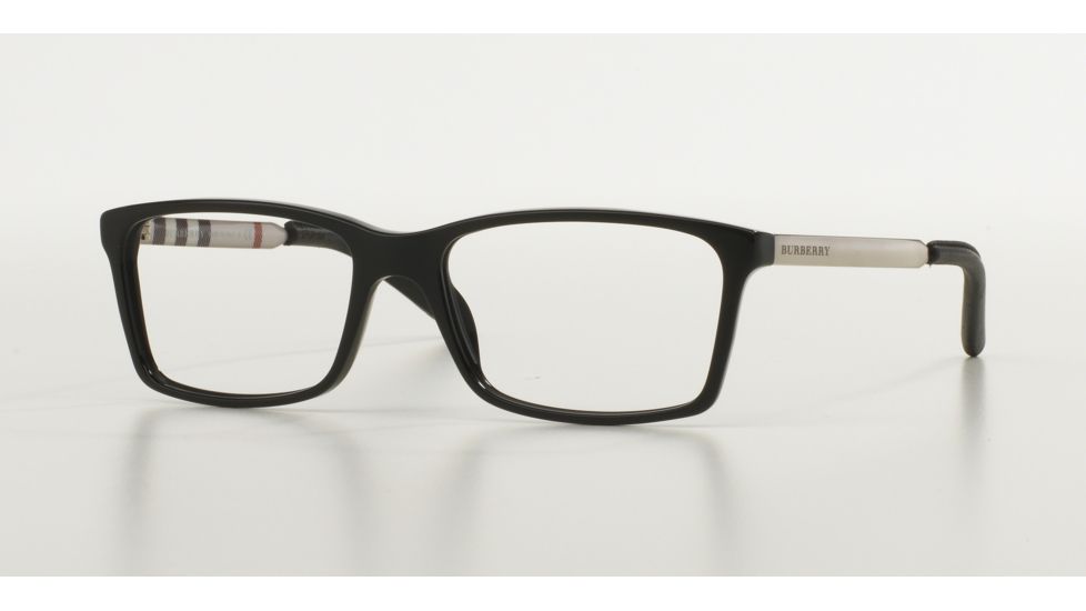 Burberry BE2159Q Bifocal Prescription Eyeglasses 3428-54 - Black Frame
