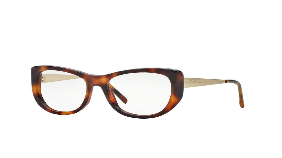 Burberry BE2168 Bifocal Prescription Eyeglasses 3316-51 - Light Havana Frame