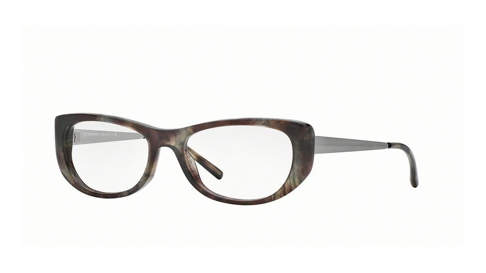 Burberry BE2168 Bifocal Prescription Eyeglasses 3472-51 - Spotted Grey Frame