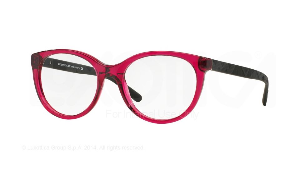 Burberry BE2176 Progressive Prescription Eyeglasses 3496-51 - Violet Frame
