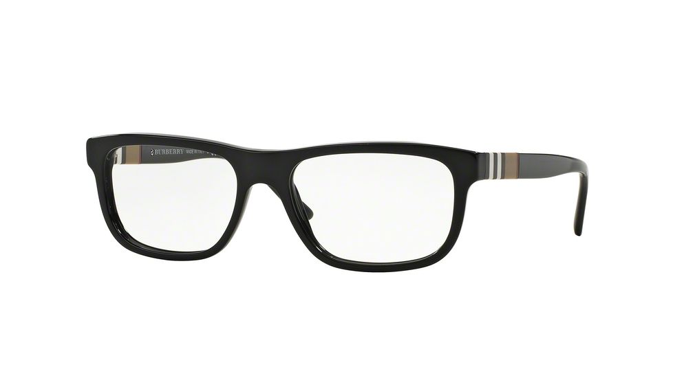 Burberry BE2197 Bifocal Prescription Eyeglasses 3001-55 - Black Frame