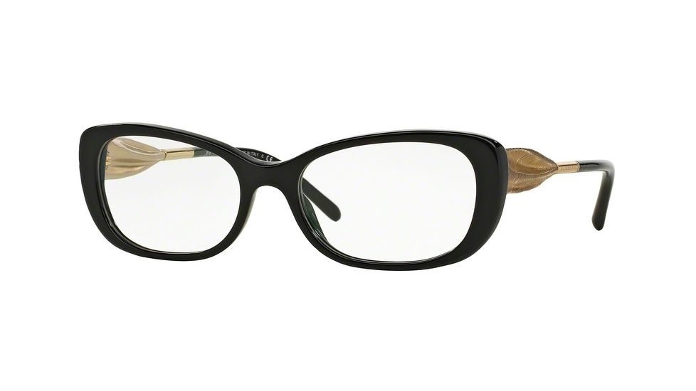 Burberry BE2203 Bifocal Prescription Eyeglasses 3001-52 - Black Frame