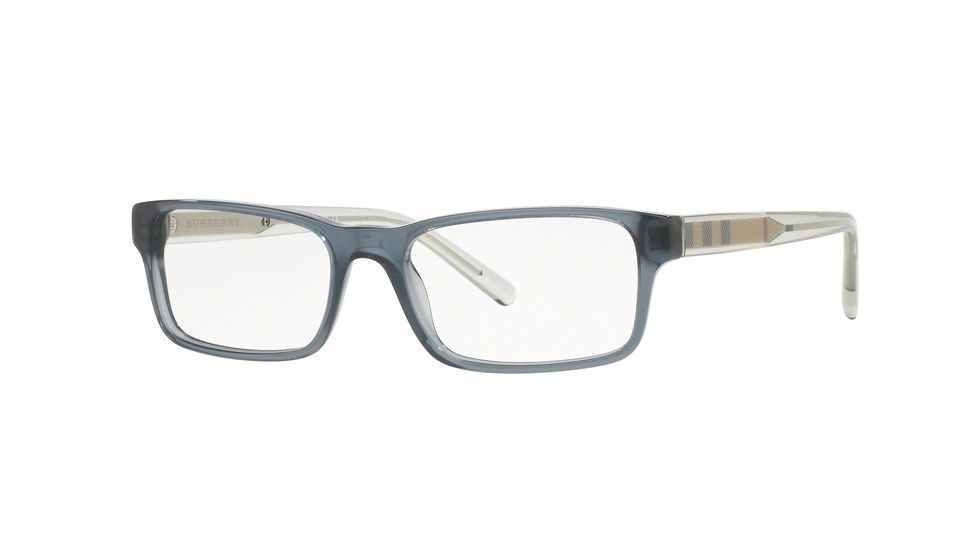 Burberry BE2223 Bifocal Prescription Eyeglasses 3013-52 - Blue Frame