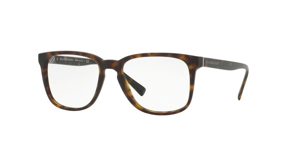 Burberry BE2239 Bifocal Prescription Eyeglasses 3536-55 - Matte Dark Havana Frame