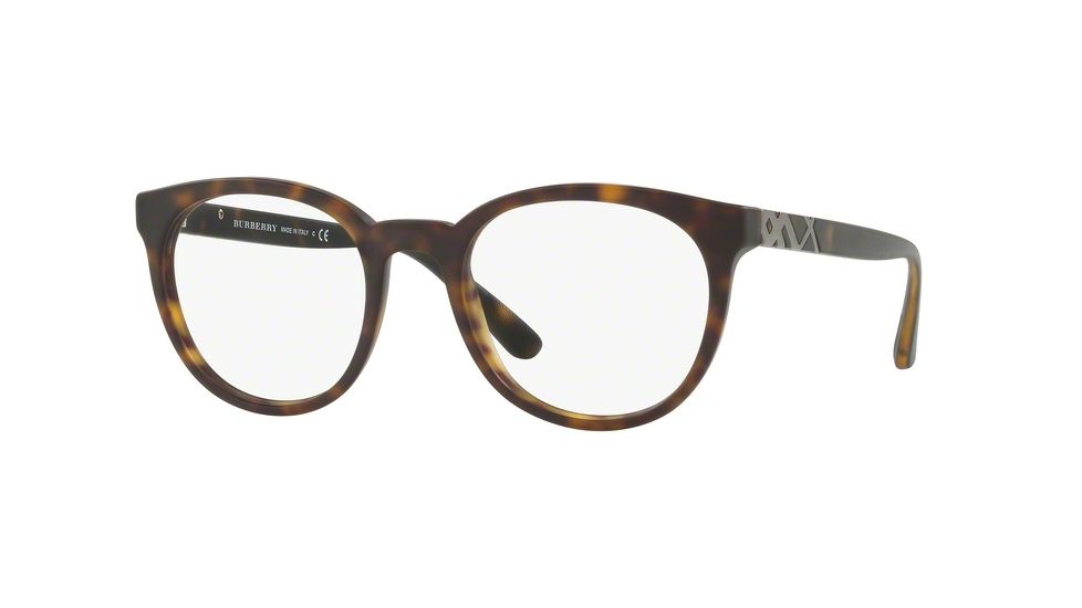 Burberry BE2250F Bifocal Prescription Eyeglasses 3536-53 - Matte Dark Havana Frame