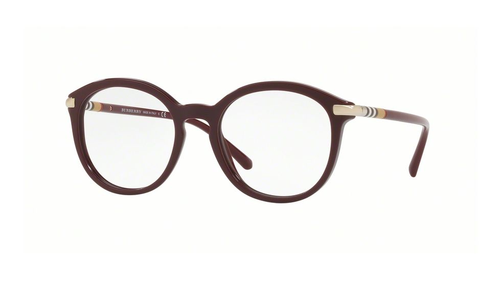 Burberry BE2264 Bifocal Prescription Eyeglasses 3687-50 - Bordeaux Frame
