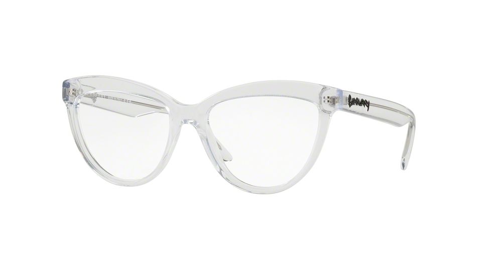 Burberry BE2276 Progressive Prescription Eyeglasses, 51mm, Transparent, BE2276-3024-51-PRO