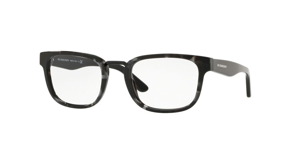 Burberry BE2279 Progressive Prescription Eyeglasses 3748-51 - Grey Havana Frame