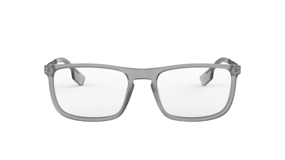 Burberry BE2288 Progressive Prescription Eyeglasses, 53mm, Matte Grey, BE2288-3769-53-PRO