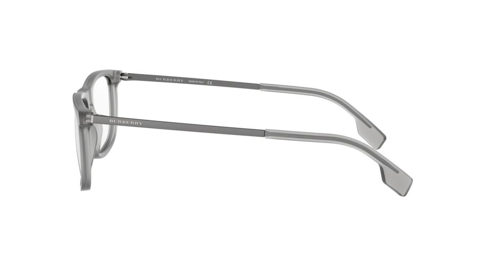 Burberry BE2288 Progressive Prescription Eyeglasses, 53mm, Matte Grey, BE2288-3769-53-PRO